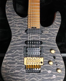 Jackson Custom Shop USA PC-1 Phil Collen Satin Trans Black